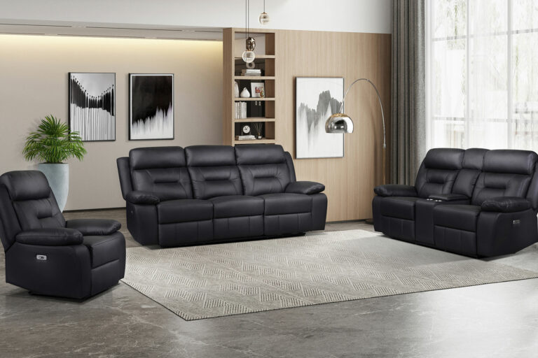 9629BLK Power Seating-Laconia Collection