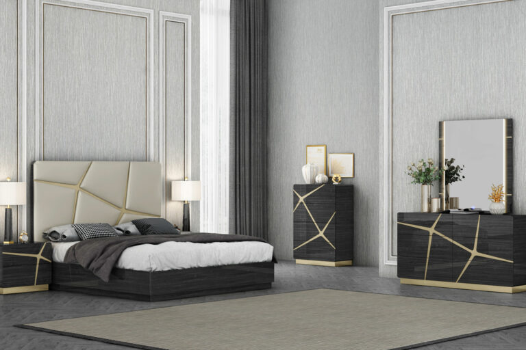 B1681 - Noir Luxe Bedroom Set
